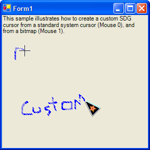 Creating a custom cursor